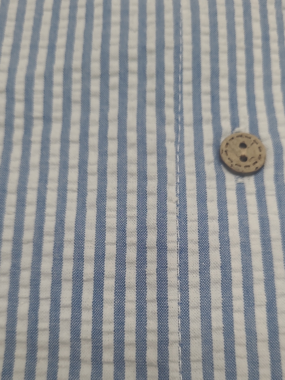 Anne Klein Calf Length Dress Striped Sleeveless Shirt Collared Button Up Front - Picture 14 of 16